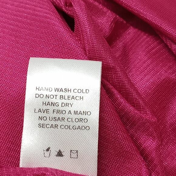 Papermoon for Stitchfix Women's Deep Pink Short Sleeve Dress Size XS - Picture 10 of 12
